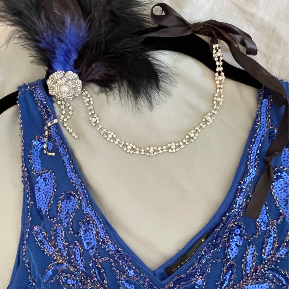 Flapper Dress & Head Piece